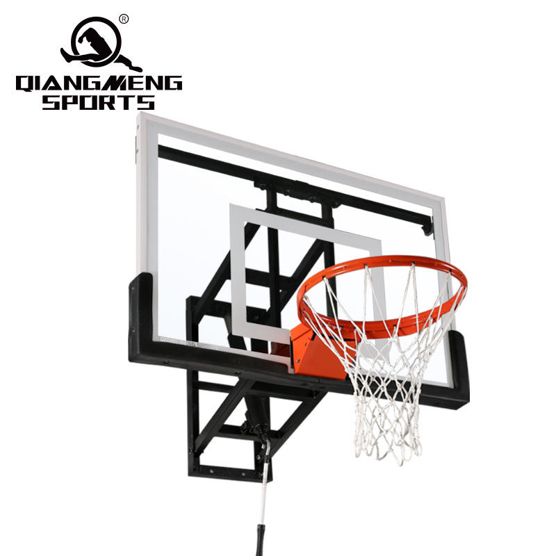 Factory Direct Sale Indoor Height Adjustable Wall Mounted Mini Basketball Hoop for Home Gym