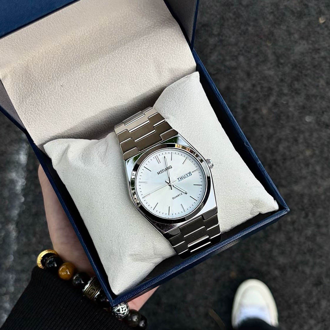 Luxury Watches for Men New Simple Men's Fashion Quartz Watch Stainless Steel Band Business Wristwatch Men's Watch