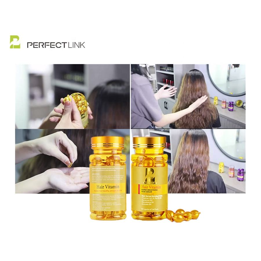 Hair Oil Loss Treatment Wholesale Hair Growth Capsule Vendor Huile Pour Cheveux Black Women Hair Serum