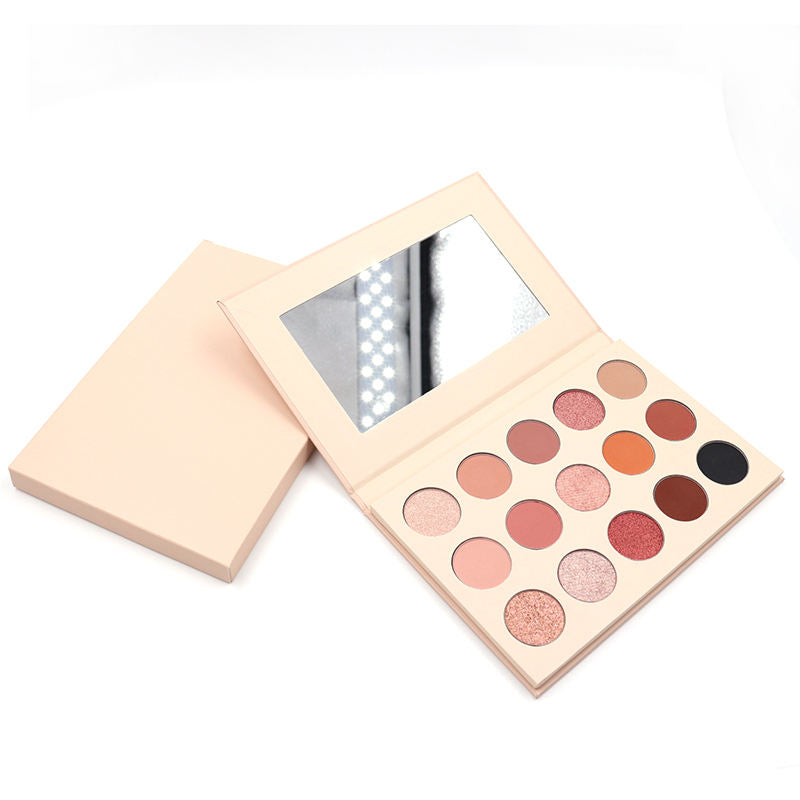 15-Color Pigmented Eyeshadow Palette