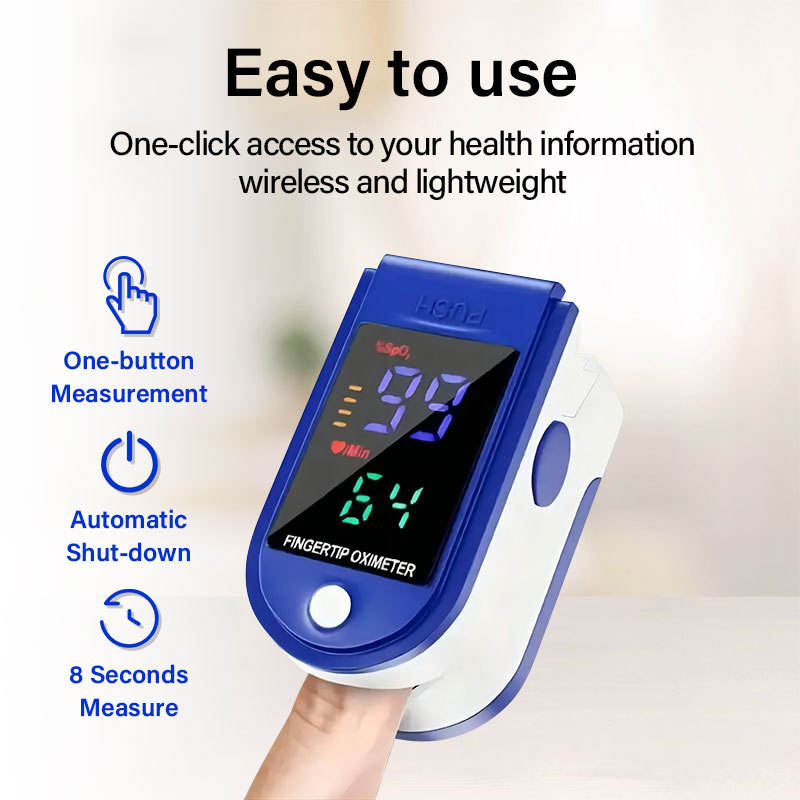 Family Children's Seniors Adults Healthcare Oximetro Oxi Meter Finger Oximeter Spo2 Handheld Digital Pulse Oximeters Finger