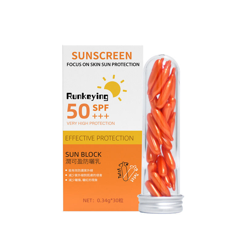 OEM Sunscreen Cream SPF50 PA+++ Face Sunblock for Daily Use Whitening Water Resistant Facial Cream