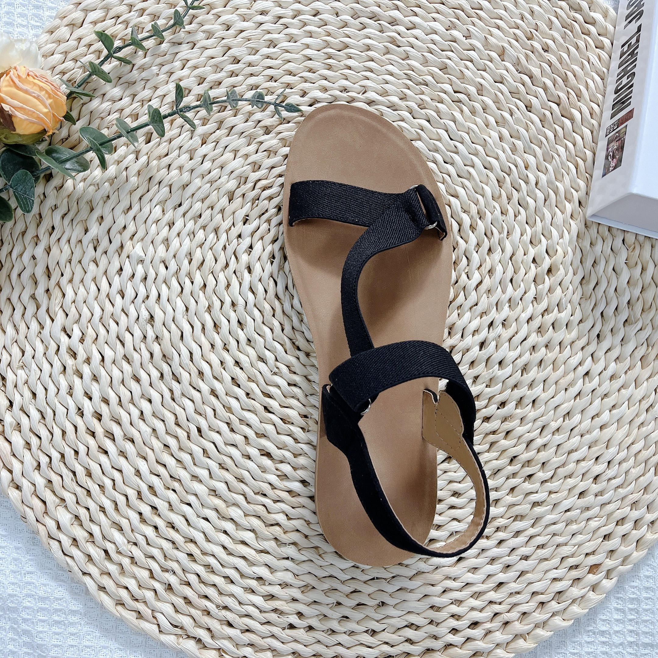 Flat Sandals for Women and Ladies Sandalia Feminina Fashion Sandale Femme 2026