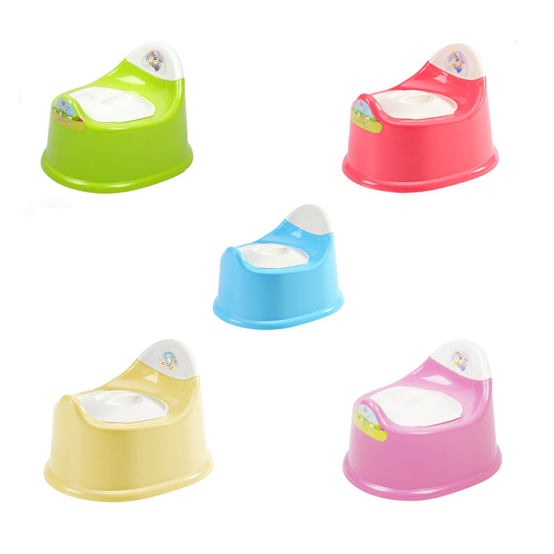 Wholesale Baby Product Portable Plastic PP Baby Toilet Training Seat Children Potty Toilet With Backrest