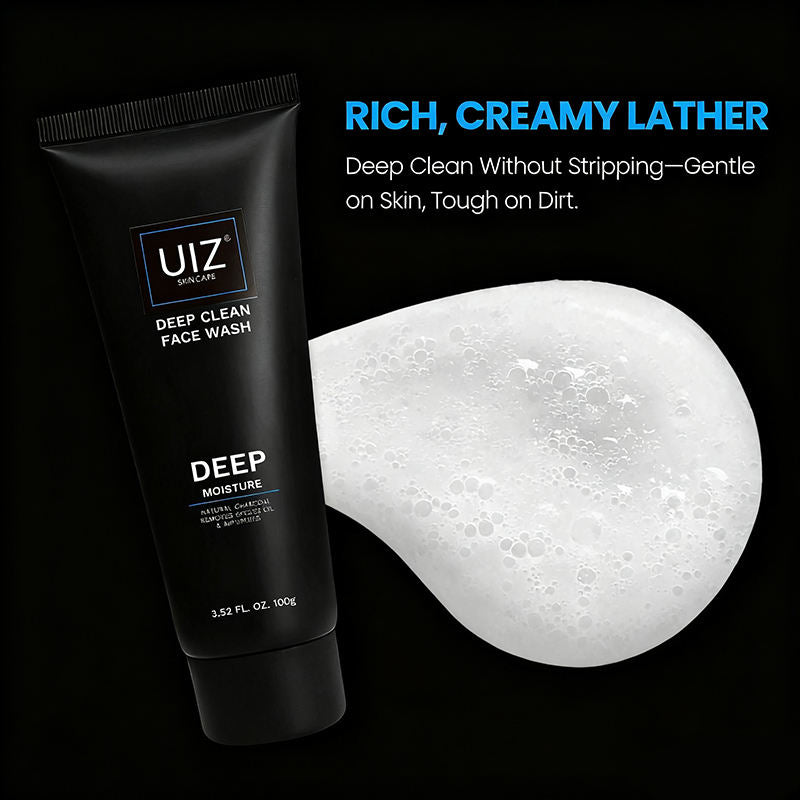 Mens Facial Skin Care Kit PM/AM SPF20 Simple Daily Skincare Set Men for Face Men's Skin Care Set