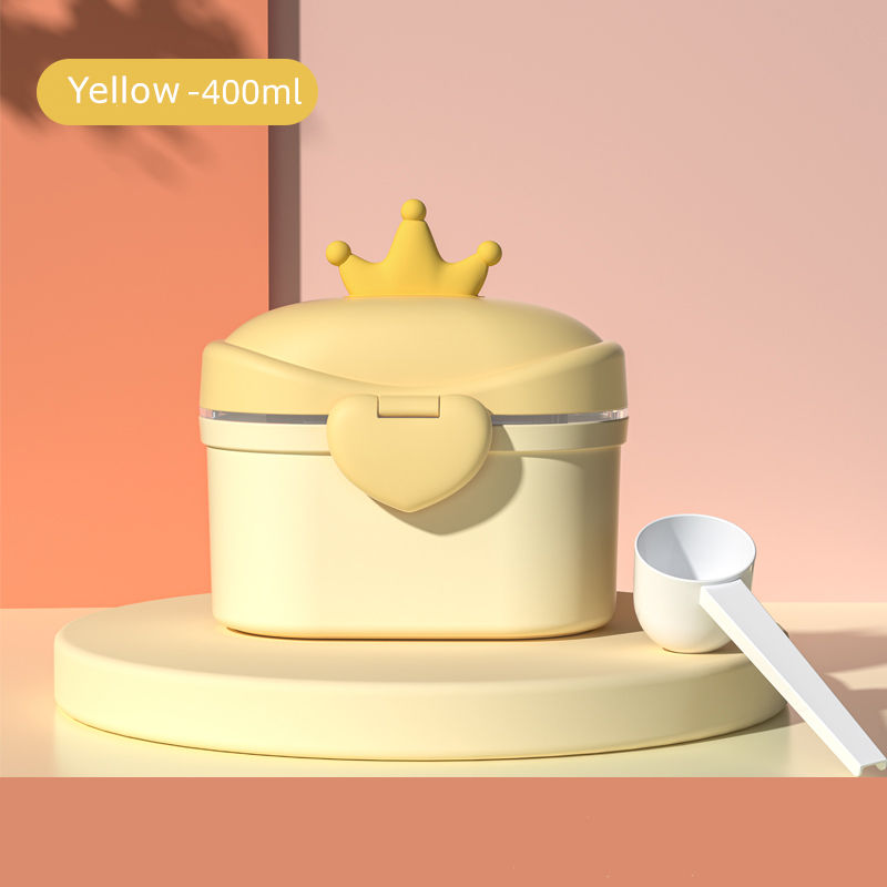 YOUHA Baby Formula Dispenser With Spoon,Portable Milk Storage Powder Storage Box ,baby Milk Powder Formula Dispenser