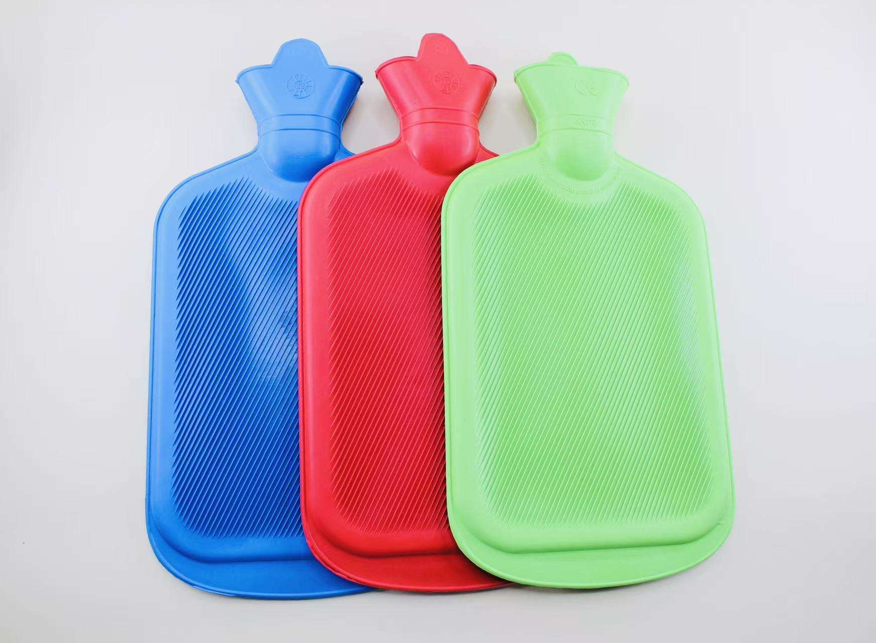 Hot Water Bag PVC Rubber Hot Water Bottle Bag Hot Water Heating Bag with Cover Hot Water Bag for Warm Use