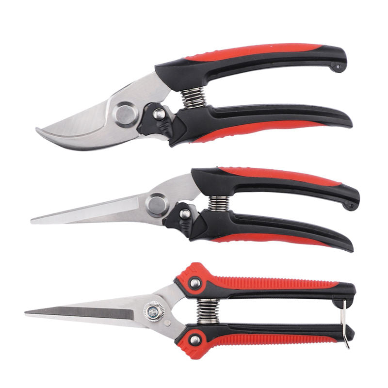 Pruning Scissor Sturdy Fruit Tree Bonsai Gardening Pruning Shear Garden Scissors Pruner Tool Curved Blade Garden Pruning Shears