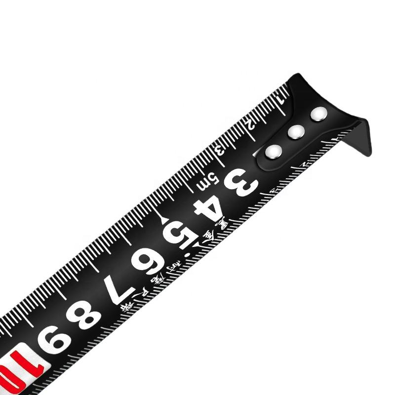 Self-locking Black Tape Measure 3m-10m Thickened and Hardened Tape Measure, Anti-drop Box Ruler, High-precision Measuring Tool