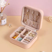 Wholesale Hot Sale Small Waterproofing Women Necklace Jewellery Box Earring Case Travel Jewelry Cases Box