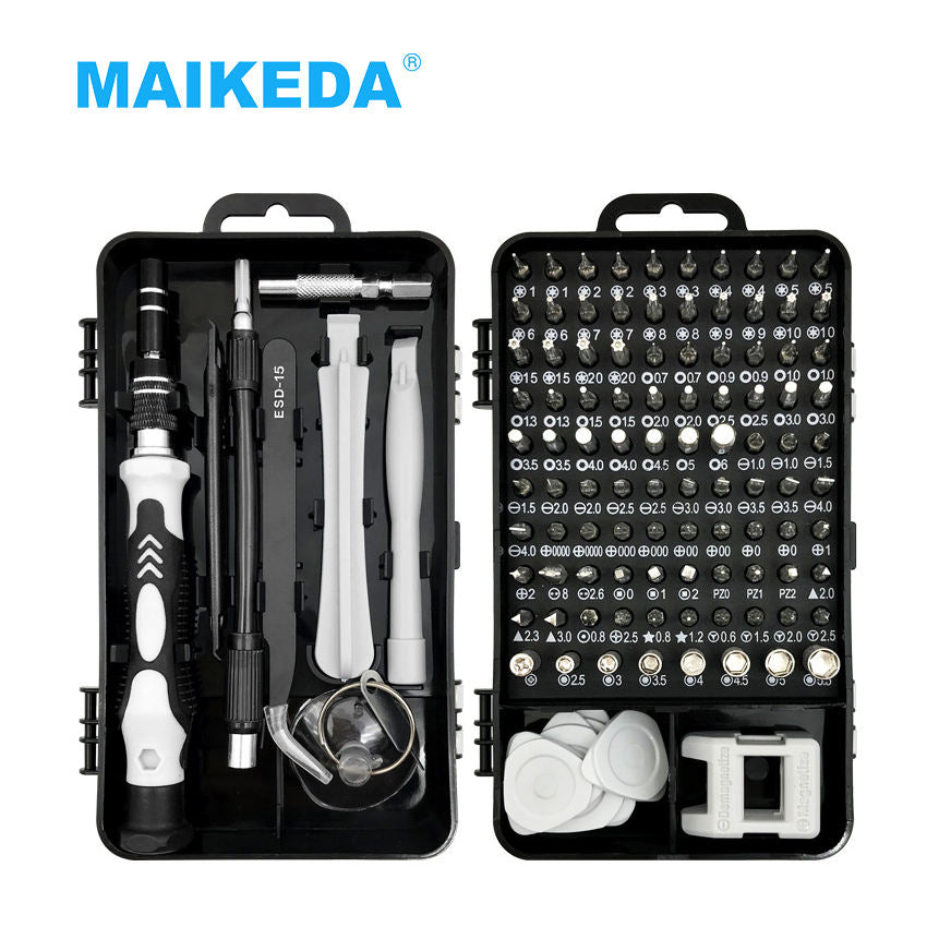 121 in 1 Household DIY Repair Tool Home Professional Tools Hardware Kit Screwdriver Set for Phone Laptop Computer