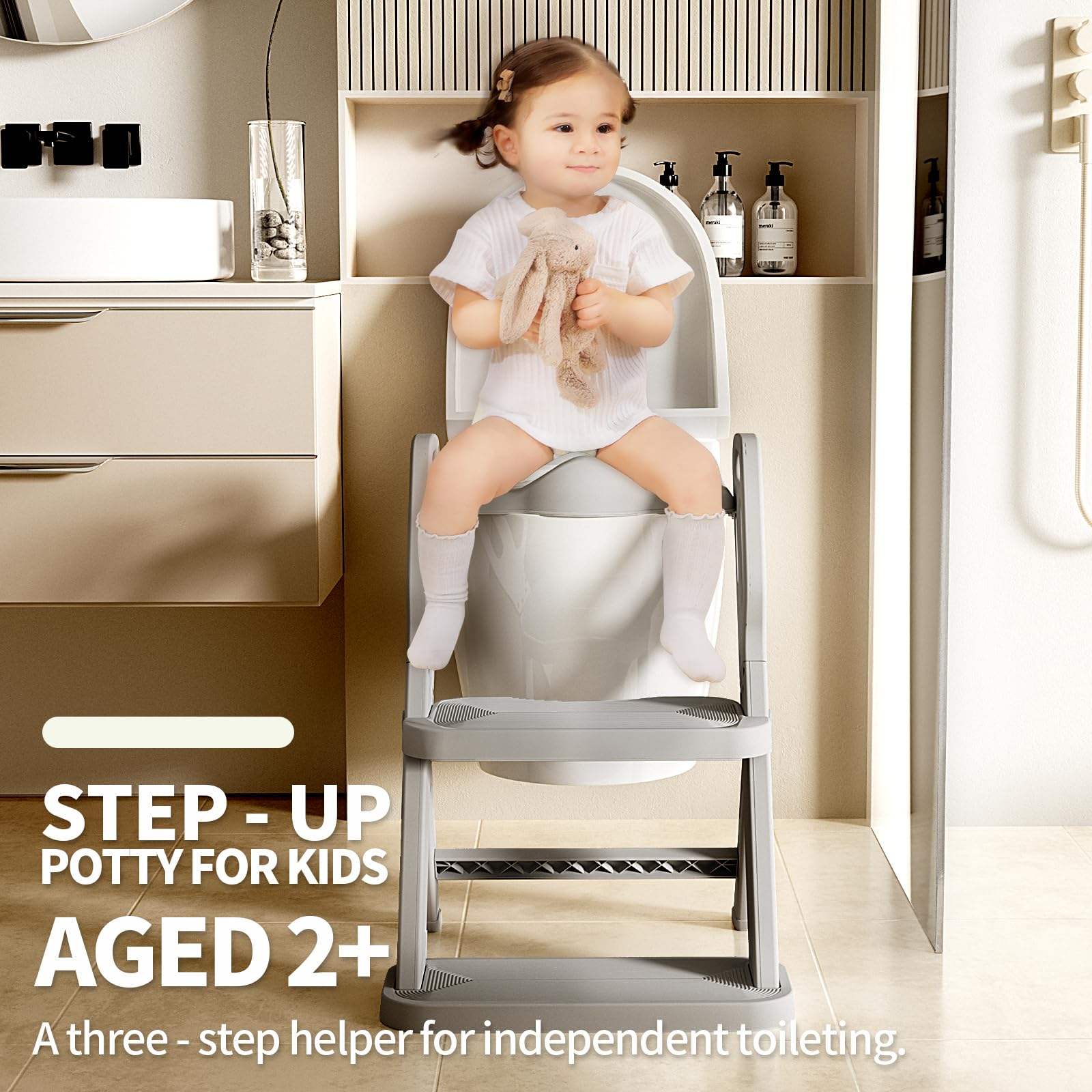 Hot-Selling Baby Potty Training Seat - Non-Slip Soft Toilet Pad Portable Toddler Toilet Cushion