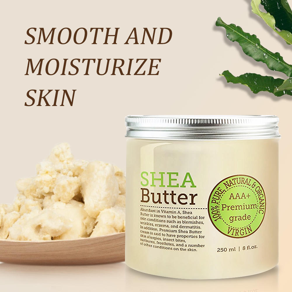 Unrefined African Shea Butter Bulk Moisturizing Body Butter