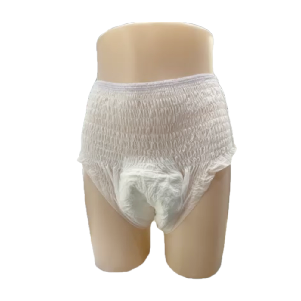 Adult Diaper Pants Super Thick PE Film Disposable Pull-On Panties Unisex Elderly Printed Leak Guard