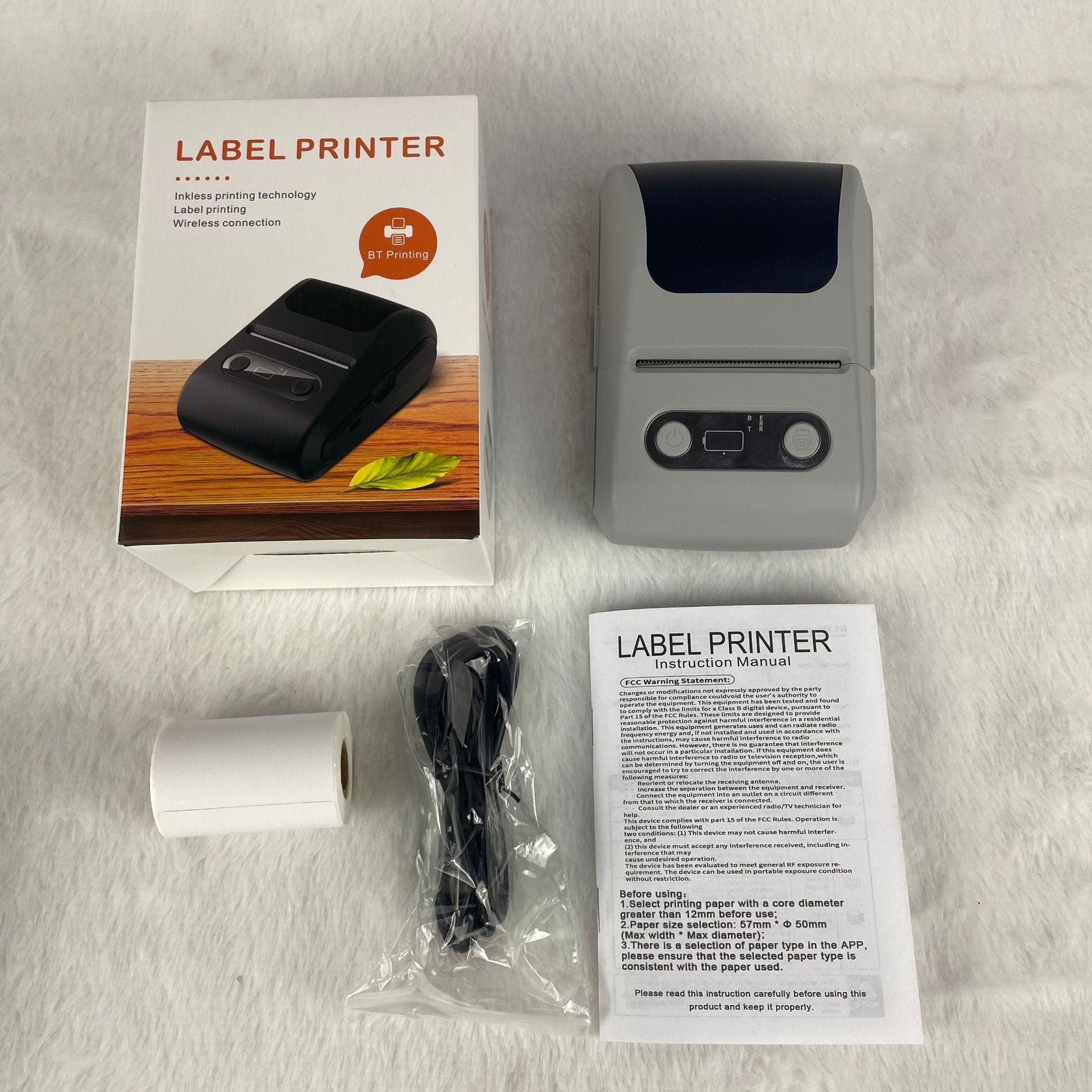 Portable Mini Thermal Label Printer For Home Use