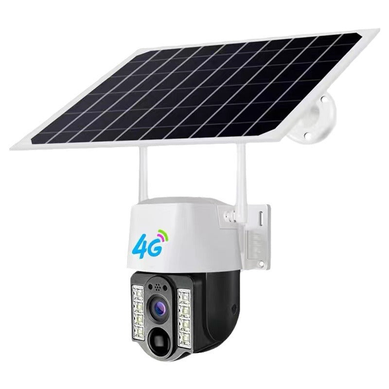 Solar Surveillance Camera Outdoor Gimbal Network