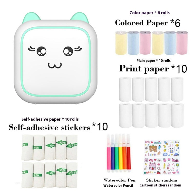 Portable Children's Mini Thermal Error Printer