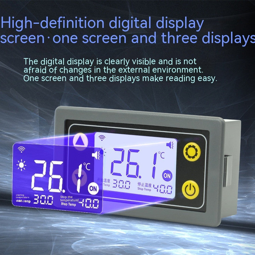 WIFI Remote Temperature Controller Digital Display Intelligent Automatic Temperature Controller With Probe SA10