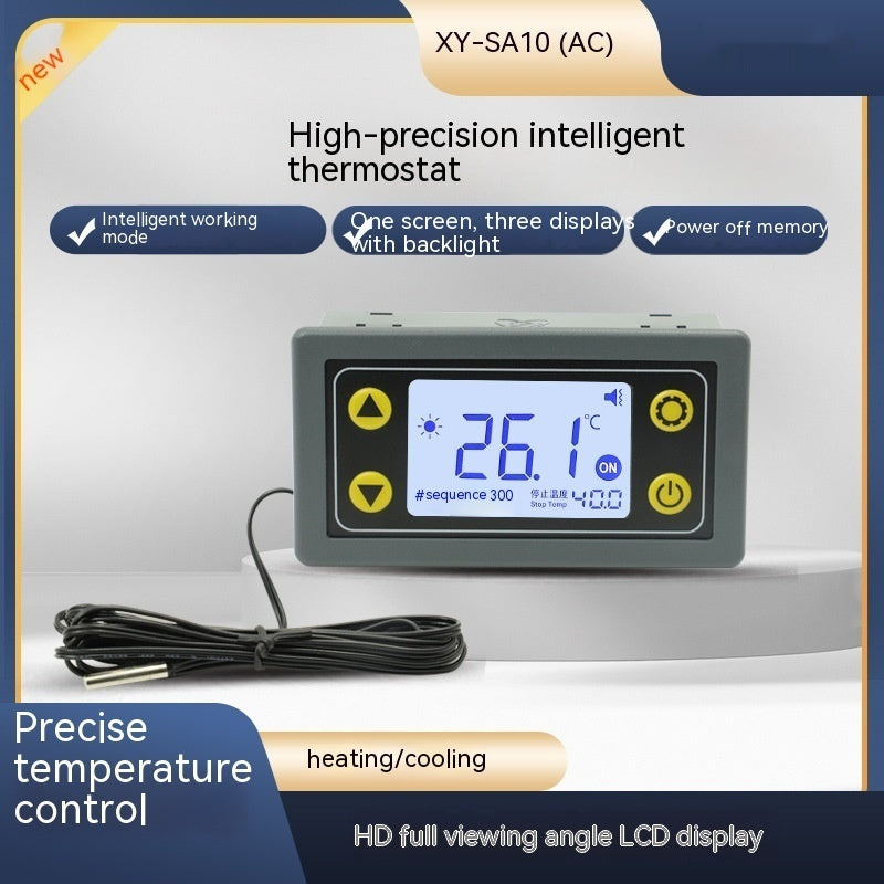 WIFI Remote Temperature Controller Digital Display Intelligent Automatic Temperature Controller With Probe SA10