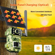 Outdoor Solar-powered High-definition Photo Surveillance Camera