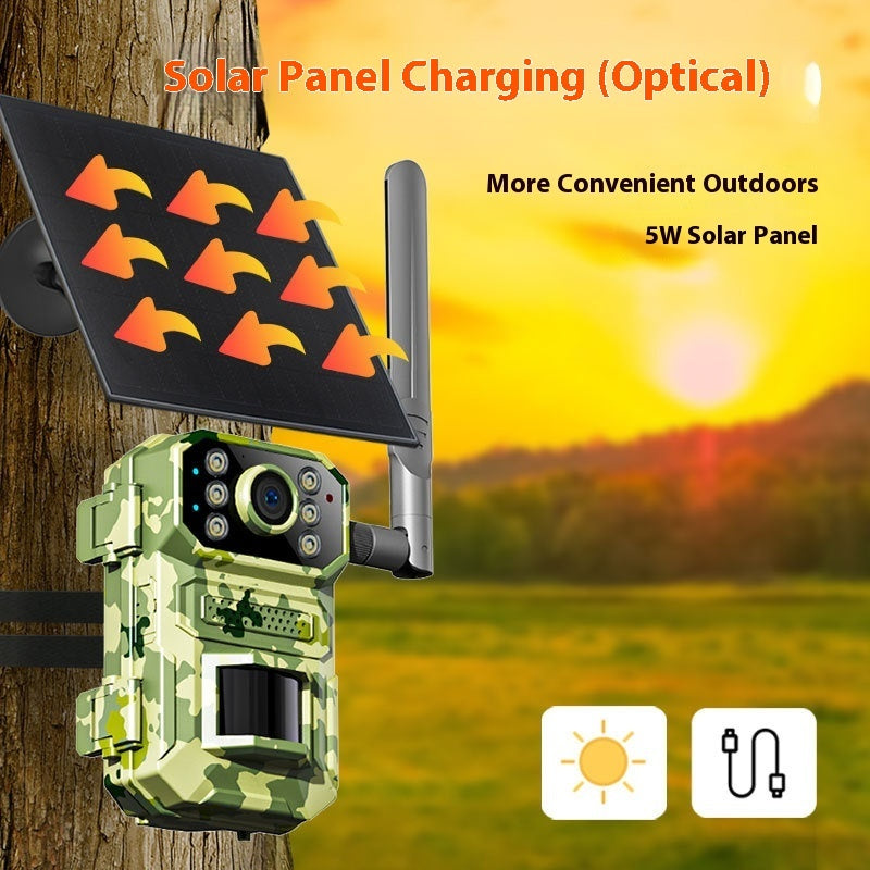 Outdoor Solar-powered High-definition Photo Surveillance Camera