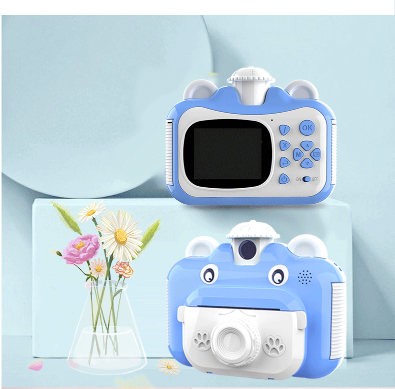 HD Digital SLR Mini Toy Video Camera Kids Print Camera