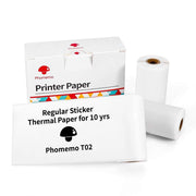 Phomemo Three-proof Thermal Sensitive Adhesive Sticker Label Sticker Suitable For T02 Household Wrong Question Printer