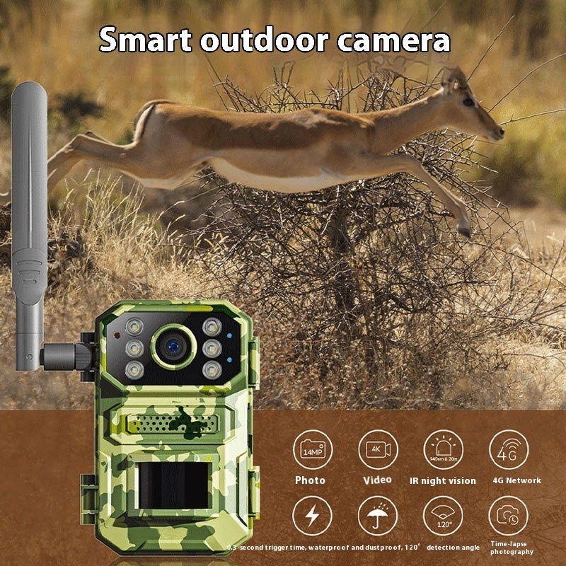 Outdoor Solar-powered High-definition Photo Surveillance Camera