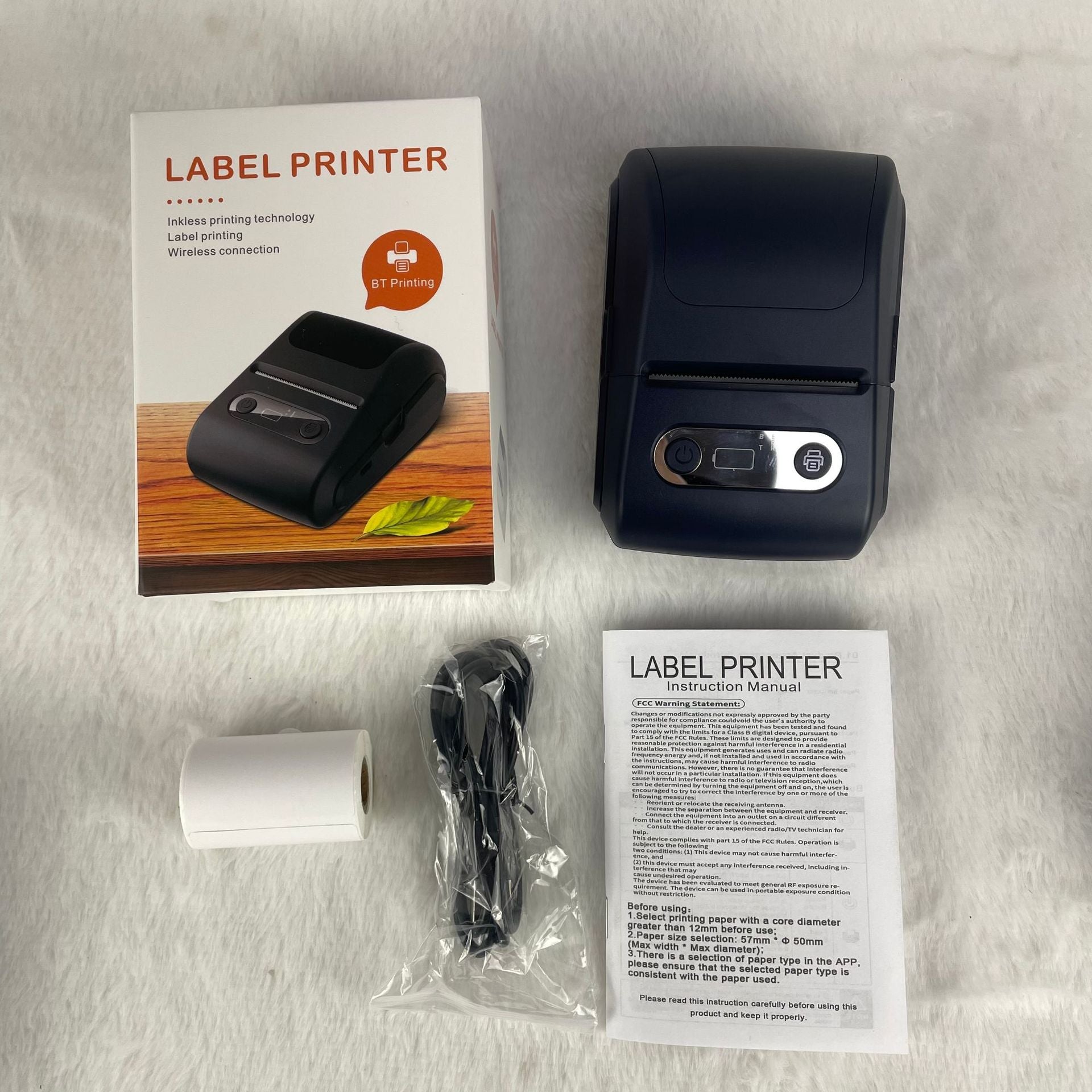 Portable Mini Thermal Label Printer For Home Use
