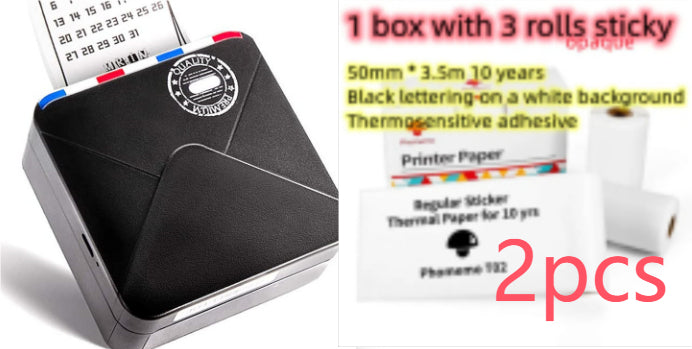 Pocket Small Mini Bluetooth Handheld Portable Thermal Printer