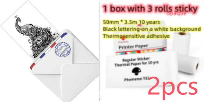 Pocket Small Mini Bluetooth Handheld Portable Thermal Printer