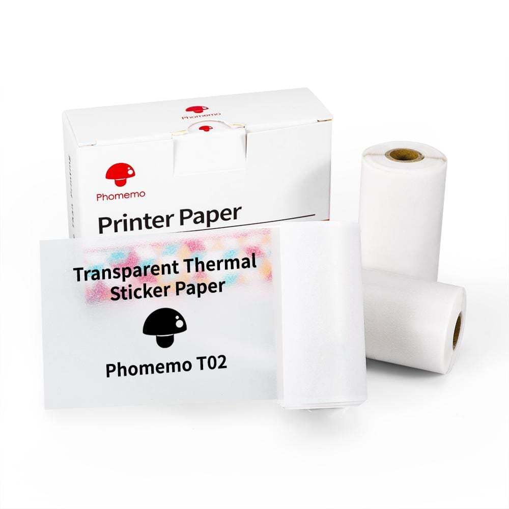 Phomemo Three-proof Thermal Sensitive Adhesive Sticker Label Sticker Suitable For T02 Household Wrong Question Printer