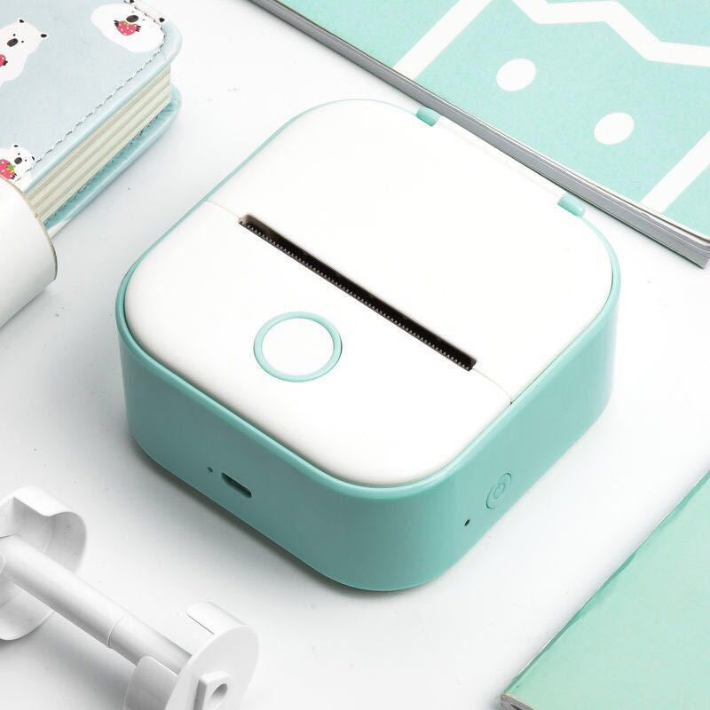 Portable Mini Thermal Label Printer Home Photo Printer Student Wrong Question Bluetooth-compatible Mini Label Printer Price Tag