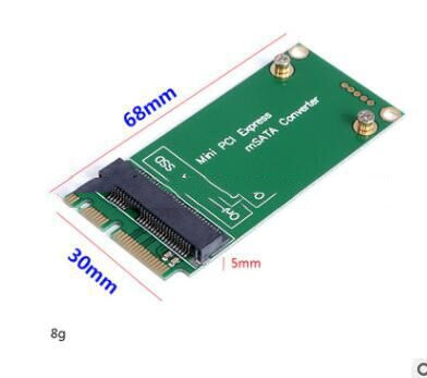 MSATA SSD To SATA Mini PCIE Ssd Riser Card