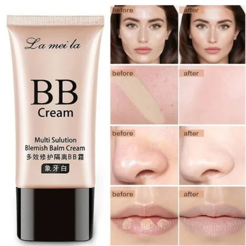 LAMEILA Long Lasting Moisturizing Liquid Foundation BB Cream Waterproof Concealer Whitening Make Up
