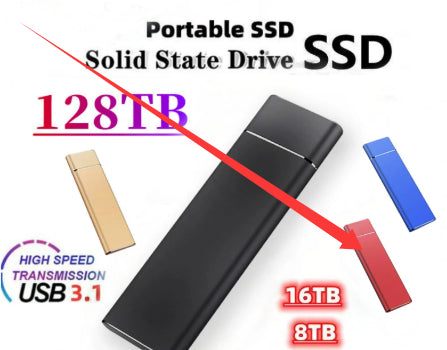 Portable Mobile Phone Computer Solid State External Hard Disk