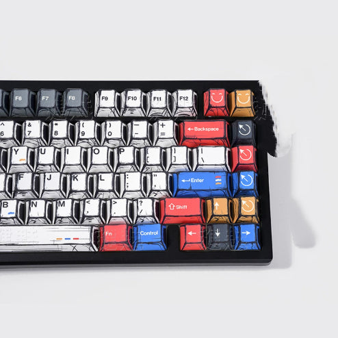 Classic mix Light Anime-inspired Keycaps