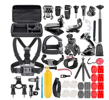 Sports Camera Accessories Nine Piece Set