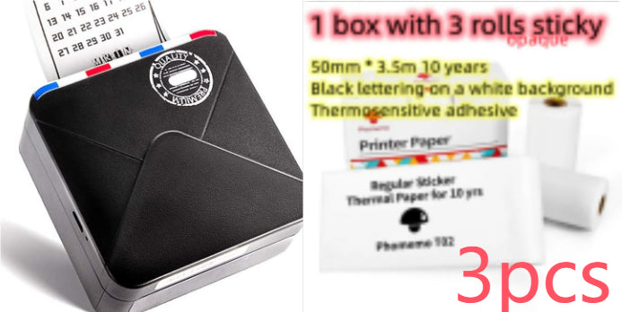 Pocket Small Mini Bluetooth Handheld Portable Thermal Printer