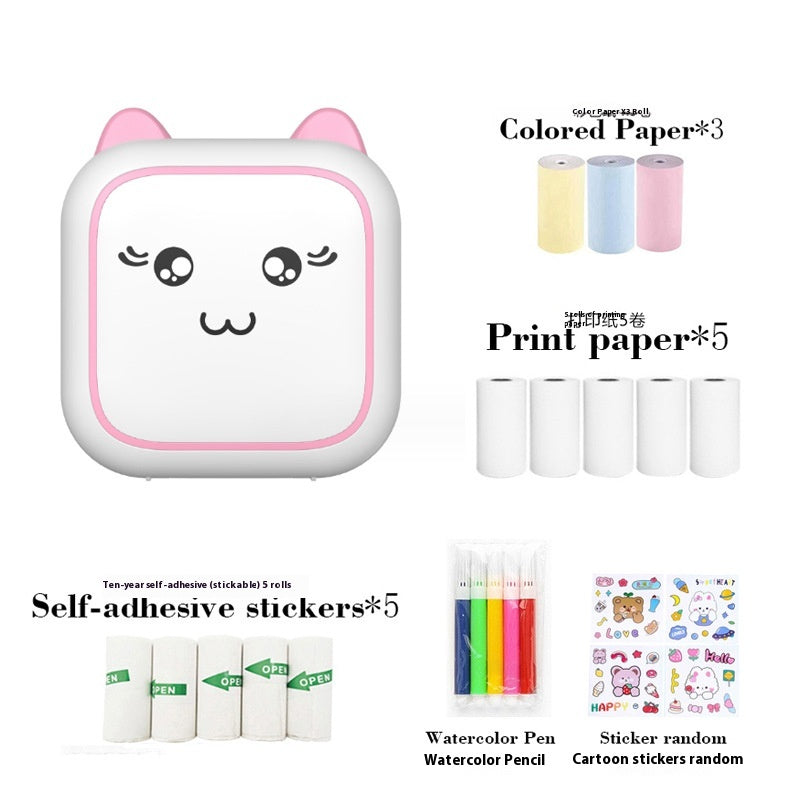 Portable Children's Mini Thermal Error Printer