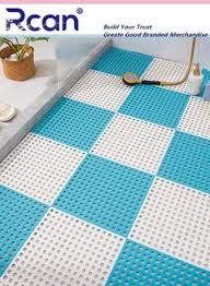 Anti-Slip Interlocking Drainage Floor Mats - 30x30cm DIY Waterproof Tiles (Sold Per Piece)